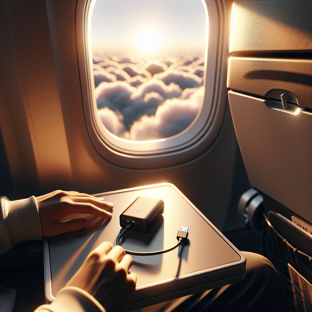 변경된 항공기 내의 보조배터리 사용법 3분컷 ✈️