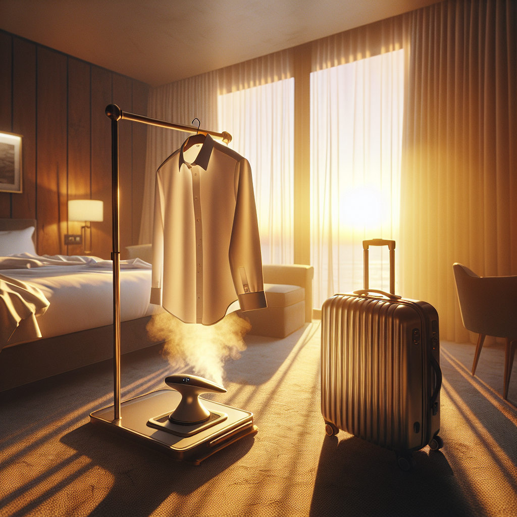 비행 후 구김 10분 컷 ✈️ 휴대용 의류 관리기 여행 가이드