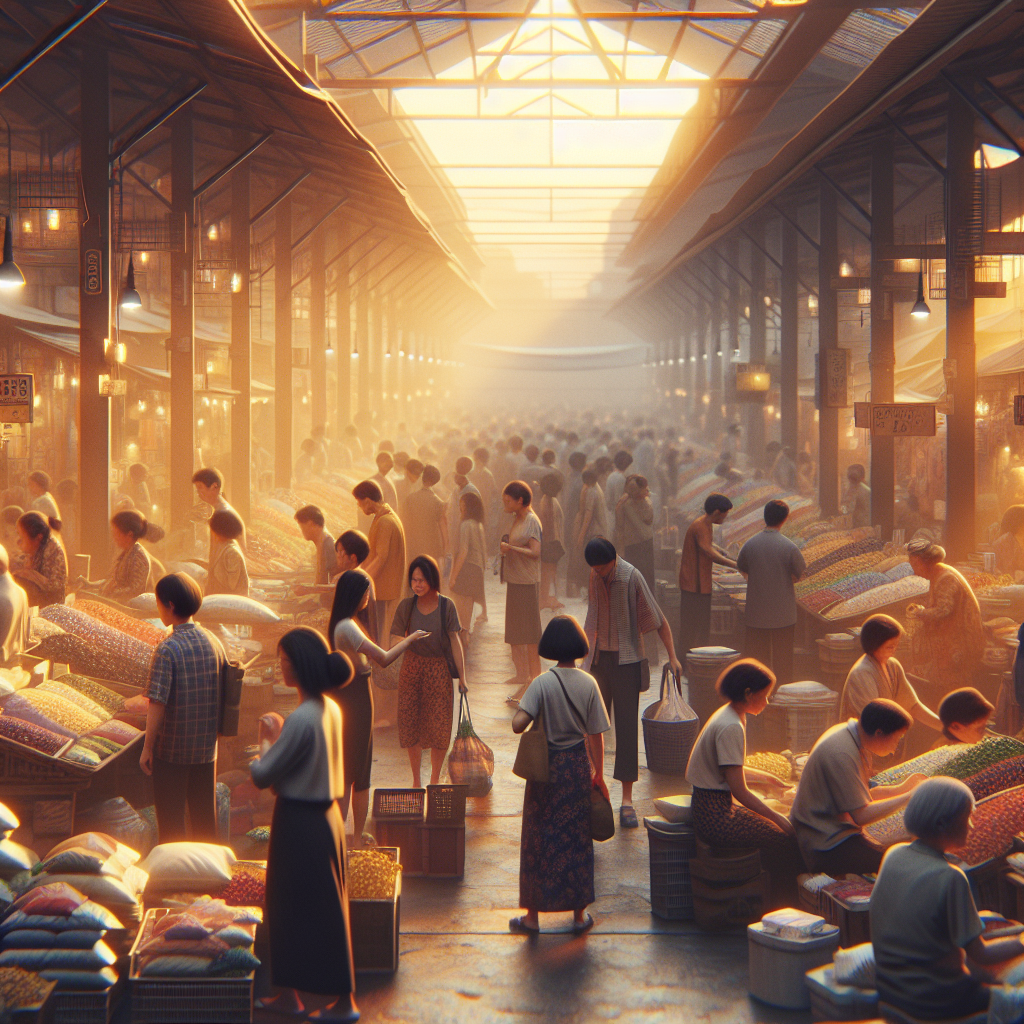 한국 광장시장에서의 프리미엄 이불 쇼핑 여행 🛍️✨